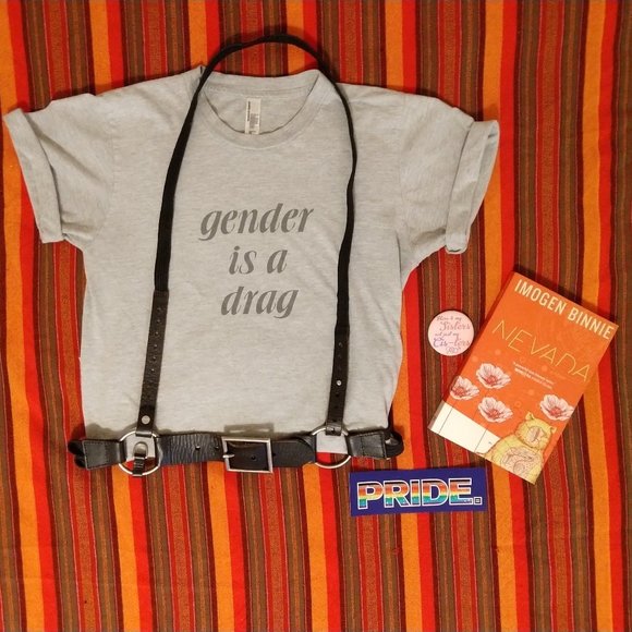American Apparel Other - 🐵 Unisex Gender is a Drag T-Shirt